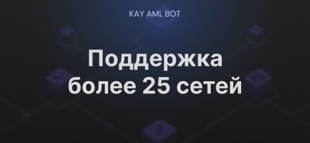 Проверка AML в различных сетях
