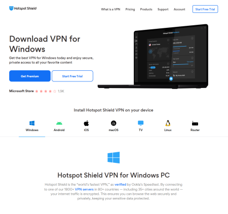 Как скачать и установить Hotspot Shield VPN? | Обзор от Rankora