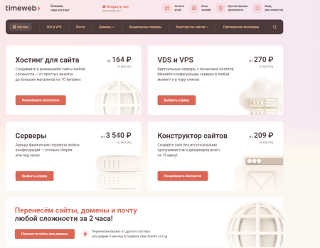 Обзор Timeweb: Надёжный хостинг для вашего сайта