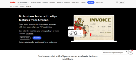 Adobe EchoSign упрощает документооборот, снижает затраты и улучшает клиентское взаимодействие