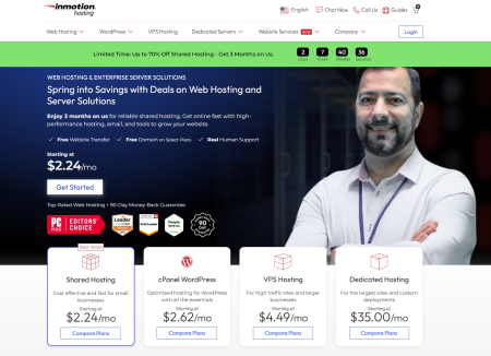Введение в InMotion Hosting