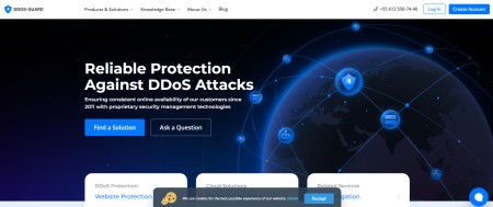 DDoS-Guard: лидер защиты от DDoS, масштабируемость, простота интеграции.