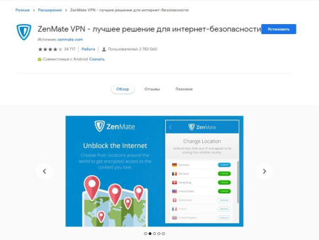 Введение в браузерный VPN ZenMate