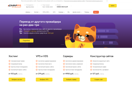 Обзор сервиса adminvps.ru: Введение