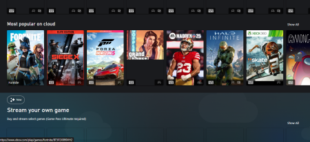 Xbox Cloud Gaming предлагает доступ к топ-играм на телефоне, ПК и планшете.